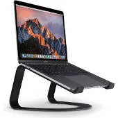 TwelveSouth Curve - Stander til notebook - mat sort