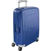 Samsonite S'Cure - Kuffert med 4 hjul | blå | 40x55x20 cm