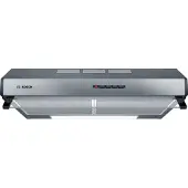 Bosch Klassisk väggmonterad fläkt DUL63CC50 - L 60 cm - Rostfritt stål - Avgassystem / Återvinning - 350 m³ luft/h max avgas - 72 dB