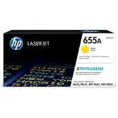 HP 655A Tonerkassette Gul