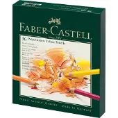 Faber Castell Polychromos - Farvet blyant - oliepastel - assorterede farver - 3.8 mm (pakke med 36)