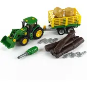 John Deere Kids Traktor - Grøn - - OneSize - Bil