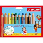 Stabilo Woody 3 In 1 Farveblyant