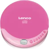 Lenco Portable CD player in pink