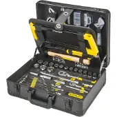 Stanley STMT98109-1, Sort, Gul, 142 værktøjer