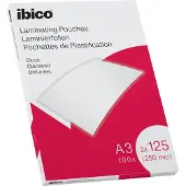 Ibico Gloss A3 125 Mic Lamineringsplomber 100 Enheder