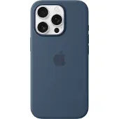 Apple - Beskyttelsescover til mobiltelefon - MagSafe-kompatibilitet - silicone - denim - for iPhone 16 Pro
