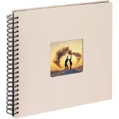 Walther design Fun Chamois 50 Pages Spiral Sa110w Fotoalbum 30x30 Cm