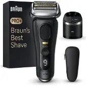 Braun Series 9 Pro+ 9560cc, Sort, Batteri, Lithium-Ion (Li-Ion), Indbygget batteri, 60 min., Kasse