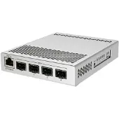 Mikrotik CRS305-1G-4S+IN - Switch - 4 x SFP+ + 1 x 10/100/1000 (PoE) - desktop - PoE+ - DC strøm