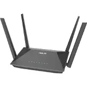 Asus RT-AX52 - Trådløs router 3-port switch - 1GbE - Wi-Fi 6 - Tri-Band
