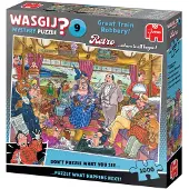 Wasgij Retro Mystery - #9 Great Train Robbery! (1000 pieces) (11101005