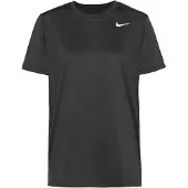 Nike Dri-FIT Women's T-Shirt BLACK/WHITE, størrelse Medium