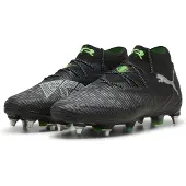 Puma Future 8 Ultimate SG Eclipse - Sort/Grå/Grøn - Soft Ground (SG), størrelse 40