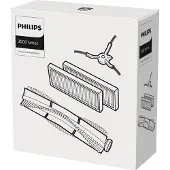 Philips HomeRun XV1433/00 Udskiftningssæt HomeRun 3000-robotter, Filter & børste, Robot støvsuger, Acrylonitrilbutadienstyren, , XU2000,XU2100,XU3000,XU3100, 78 mm