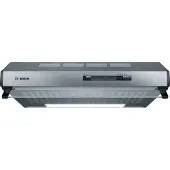 Bosch Serie | 2 DUL62FA51 - Hætte - standard - bredde: 60 cm - dybde: 52.5 cm - udtrækning og recirkulation (-) - med intern motor - rustfrit stål