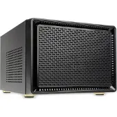 Kolink Satellite - Tower - Mini-ITX - ingen strømforsyning (ATX) - sort - USB/Lyd