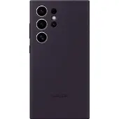 Samsung Galaxy S24 Ultra Silicone Case Dark Violet, Dark Violet