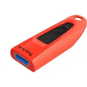 SanDisk Ultra - USB flashdrive - 64 GB - USB 3.0 - sort