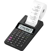 Casio Strimmelregner HR 8RCE Euro m/stort 12-cifret display