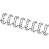 Fellowes Spiralrygge 3:1 wire 10mm sølv A4 61-80ark (100 stk.)