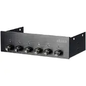 Akasa FC.SIX AK-FC-08BKV2 - Blæserhastighedsstyring til system - sort