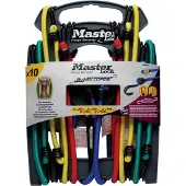 Master Lock 3043eurdat Gummi-blæksprutte 10 Enheder