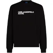 Karl lagerfeld JEANS Sweatshirt sort / hvid