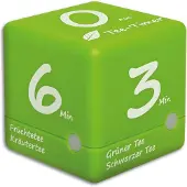 TFA-Dostmann TFA Cube Timer - Æggeur trådløs - lysegrøn