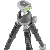 Joby Podzilla Stort fleksibelt stativ med kuglehoved inkluderet telefonstativ fra skaberne af Gorillapod kompatibel med iPhone -smartphones kompa