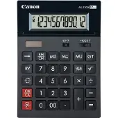Canon Regnemaskine AS-2200 bordmodel - 12 cifre - solpanel - batteri - mørkegrå
