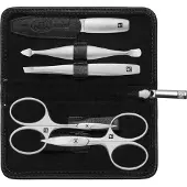 Zwilling Premium læderetui Black 5-delt Manicuresæt 5 stk.