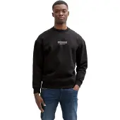Tom Tailor DENIM Sweatshirt sort / hvid
