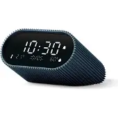 Lexon Ray Clock, Digital alarmur, Oval, Blå, Acrylonitrilbutadienstyren, Aluminium, Indendørs, Adult/Child