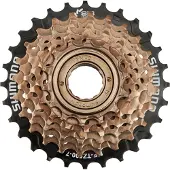Shimano MF-TZ500 7-speed Megarange 14-34T friløb