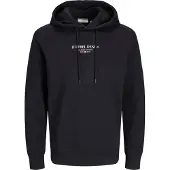 JJ REBEL Sweatshirt sort / hvid