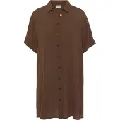 LASCANA Bluse mørkebrun