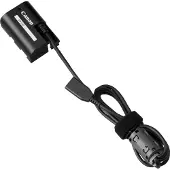 Canon DR-E6P, DC coupler, , Sort, R5 Mark II, 1 stk
