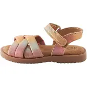 Next Sandaler lysebrun / mint / gammelrosa