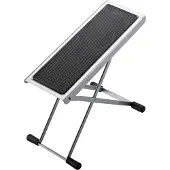 K&M 14670 Guitar Footrest Nickel Plated