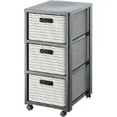 Rotho Tower 3 X A4 With Wheels Country