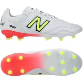 New Balance 442 V2 Pro FG Flash Point - Hvid/Grøn/Sort - Græs (FG), størrelse 44