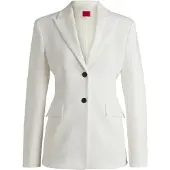 HUGO Blazer med slim fit og kontrastknapper