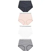 Next Slip mørkeblå / lys pink / hvid