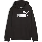 Puma ESS No. 1 Logo Fleece Hoodie Youth, Clothing, Black, 11-12Y