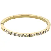 Fossil Armbånd 'Ellis' guld / transparent