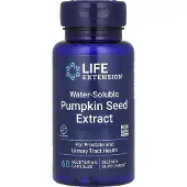Life Extension , Vandsøjle Pumpkin Seed Ekstrakt, 60 Vegetariske Kapsler (262 mg per Kapsel)