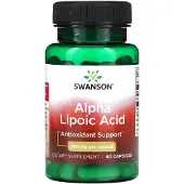 Swanson Health , Alpha Lipoic Syre, 300 mg, 60 Kapsler