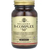 Solgar , Megasorb B-Complex "50", 100 Tabletter