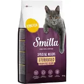 Smilla Sterilised med kylling kornfri - 10 kg